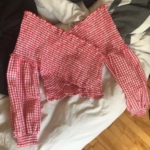 COPY - NEW Zara Gingham Blouse